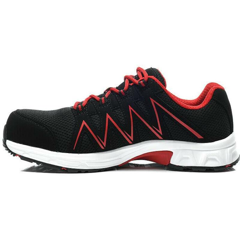 LAGE SCHOEN ESD - JORI JO_SPEEDY - S3 ZWART EN ROOD 36