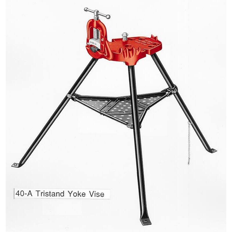 TREPIED PORTATIF AVEC ETAU A CHARNIERE 40 A