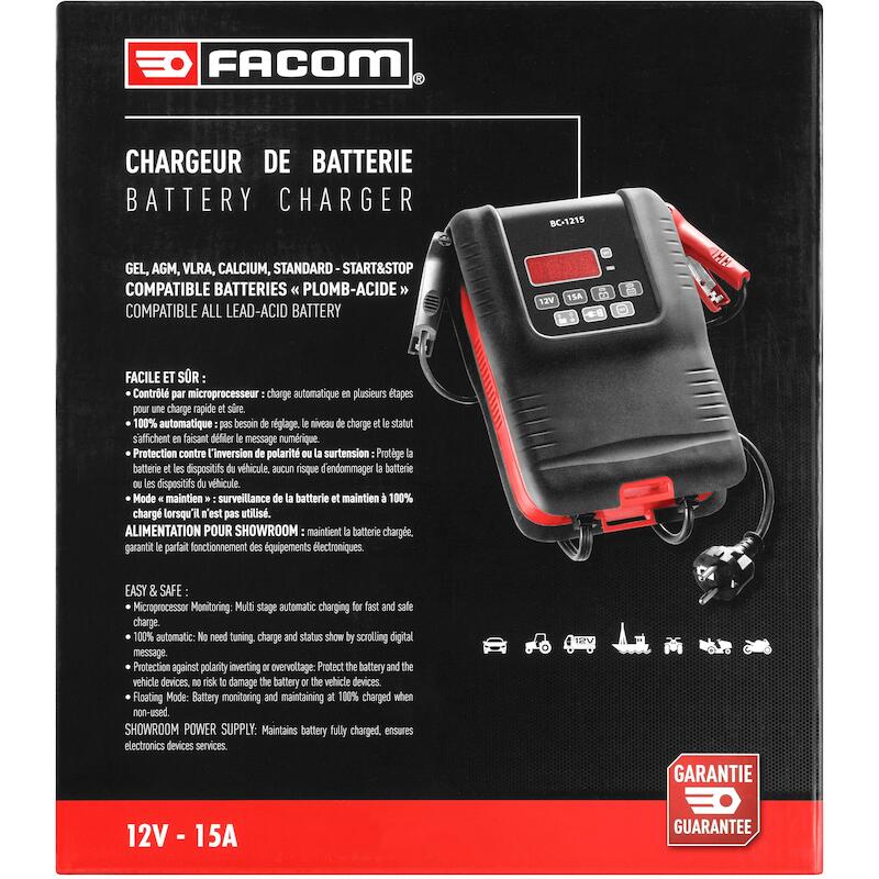 ACCULADER 12V/15A           BC1215PB         FACOM