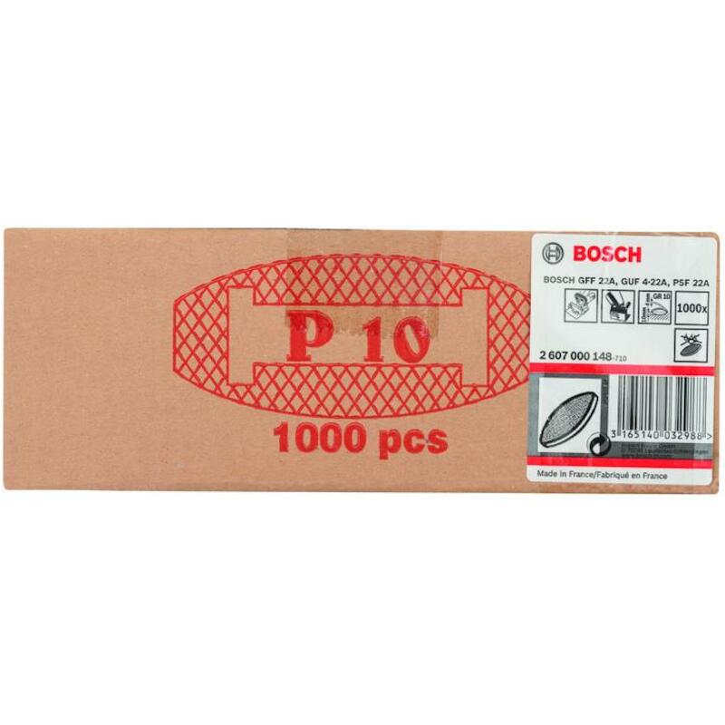 CHEVILLES PLATES N° 10      2607000148(1000PC)BOSC