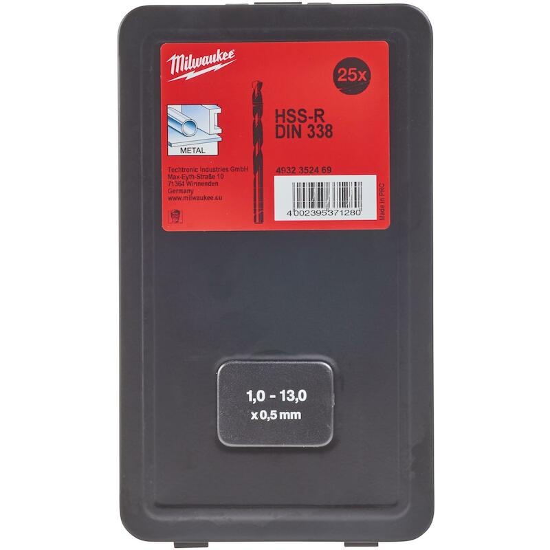 METAALBOORSET HSS-R         4932352469  (25ST)MILW