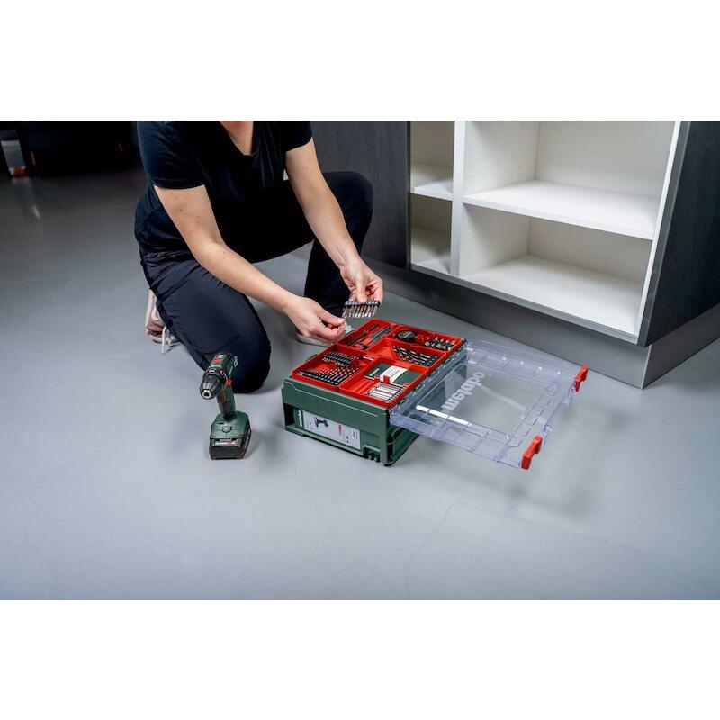 ACCUBOORSCHROEFM.18V/2X2AH  BS 18 MW        METABO