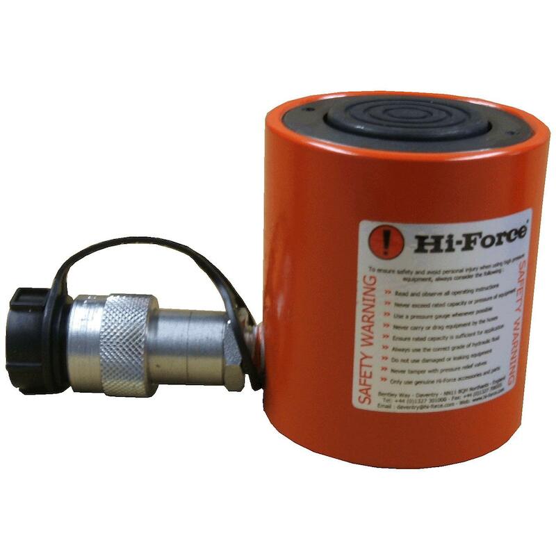 20 TONNE CAPACITY, SINGLE ACTING, LOW HEIGHT CYLINDER - HLS201 - HI-FORCE
