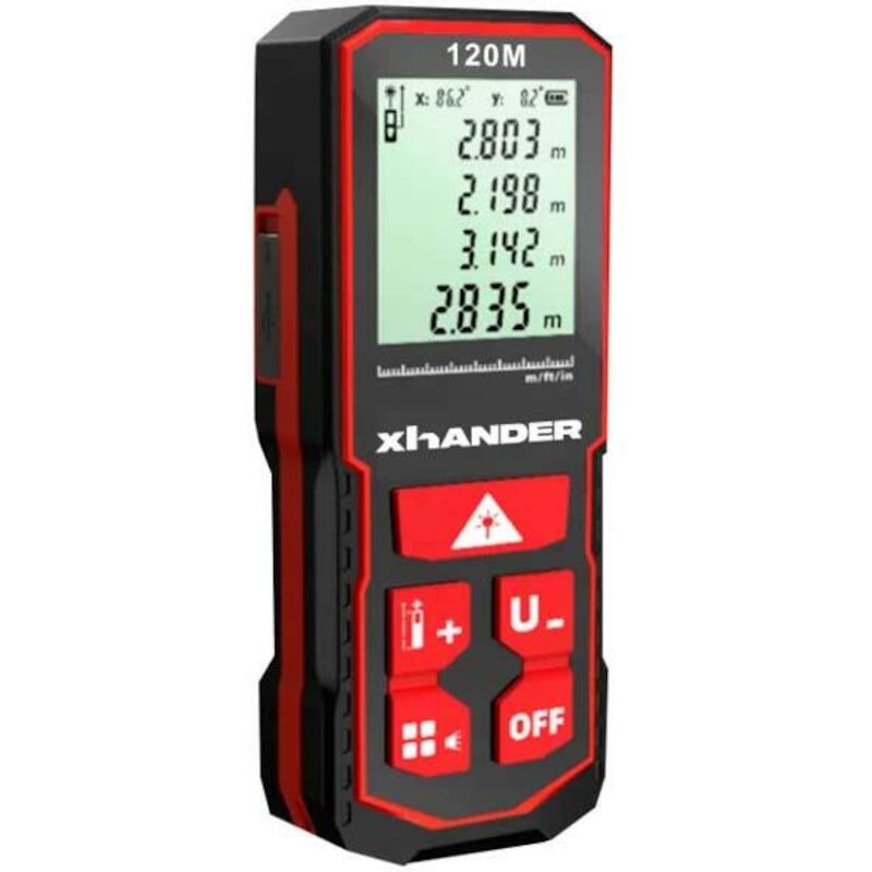 LASERAFSTANDSMETER 120M     P756PJ0        XHANDER