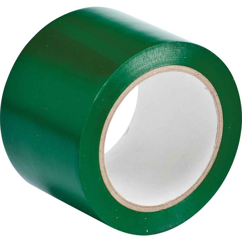 VLOERMARKERINGSTAPE - BRADY 058252 - GROEN 75 MMX33 M