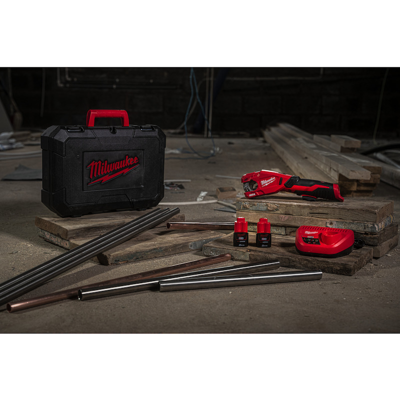 COUPE-TUBE/ACCU 12V/2X2AH   M12 PCSS-202C MILWAUKE