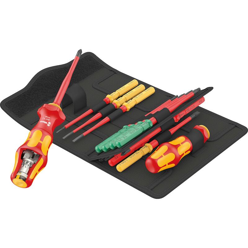 KLINGENSET+HANDGR.VDE TURBO IMPERIAL 1 (16ST) WERA