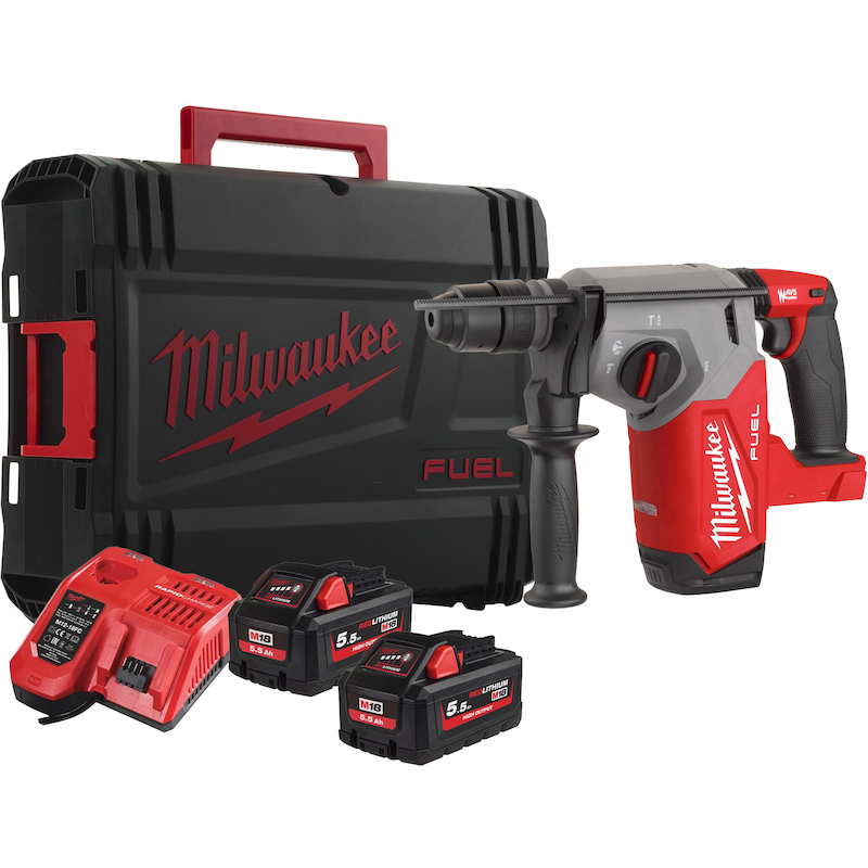 MARTEAU PERF.18V/2X5,5AH    M18 FHX-552X MILWAUKEE