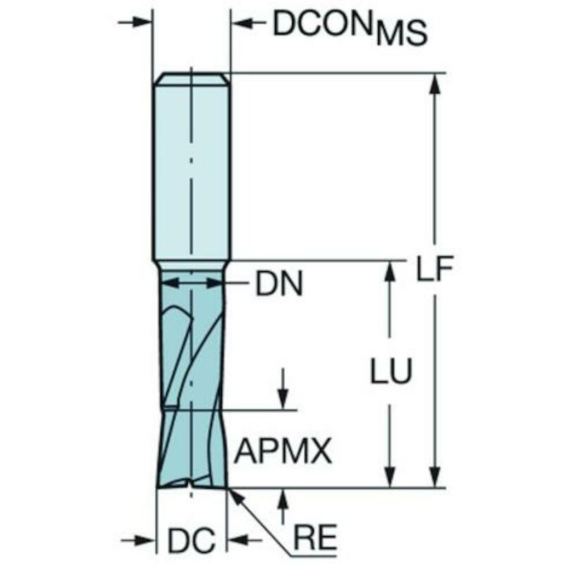 FRAISE R216.24-08030CAJ08G 1610  SANDVIK COROMANT