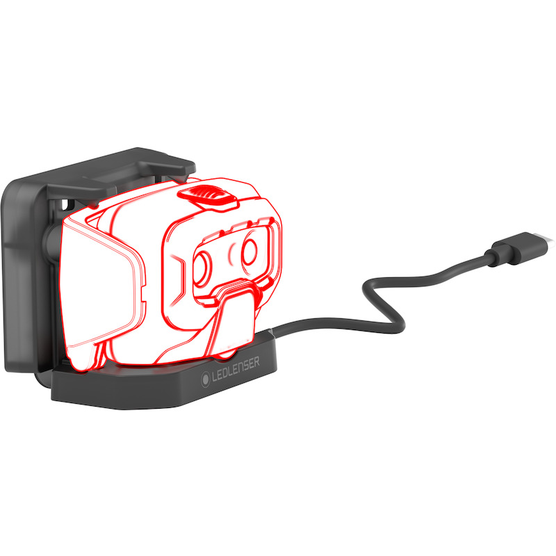 Ledlenser - Oplaadbare led hoofdlamp - HF6R Work - 800 lm - IP68 - 03299270