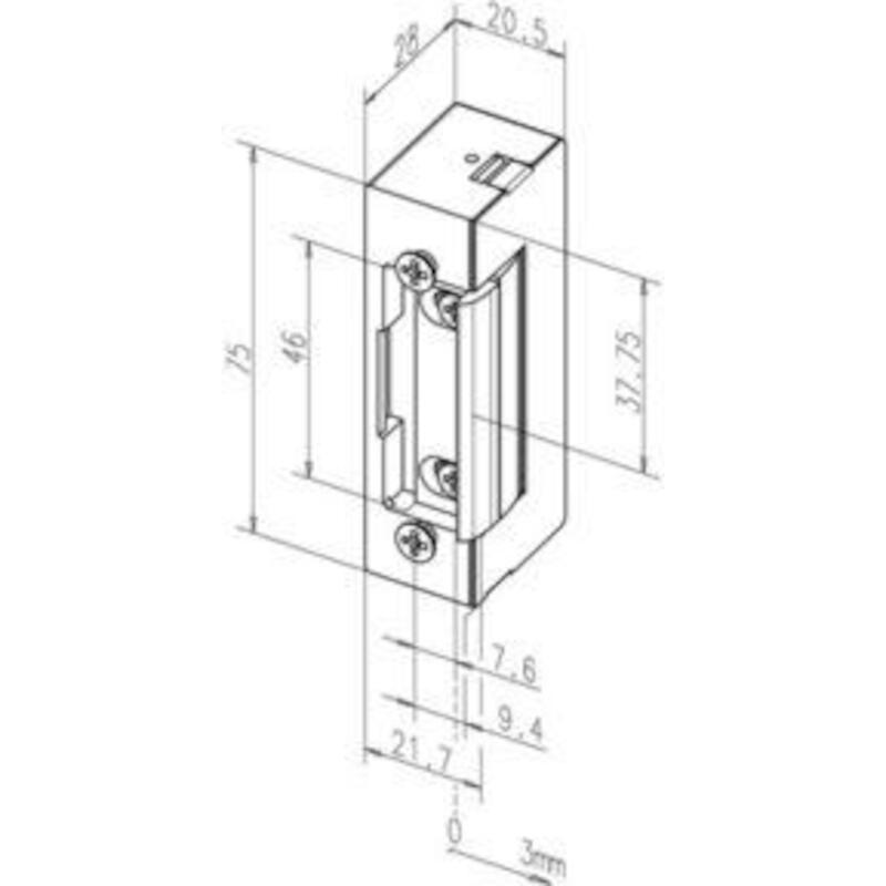 ELEC.DEUROPENER 16V         27  - EX.VOORP. EFFEFF