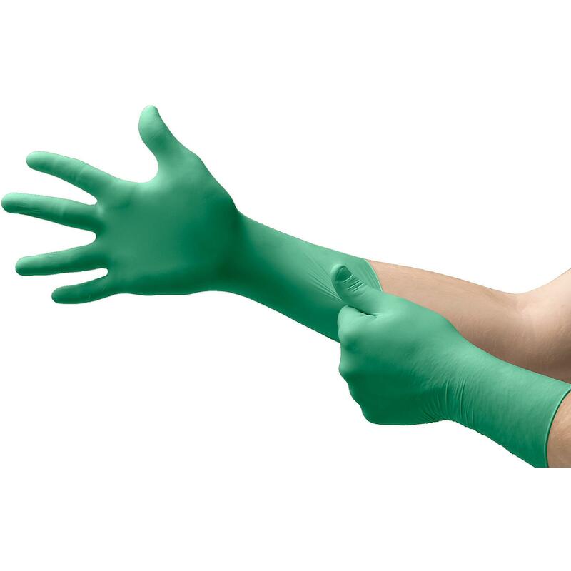 HANDSCHOEN - ANSELL TOUCHNTUFF DERMASHIELD 73-701 - GROEN 6