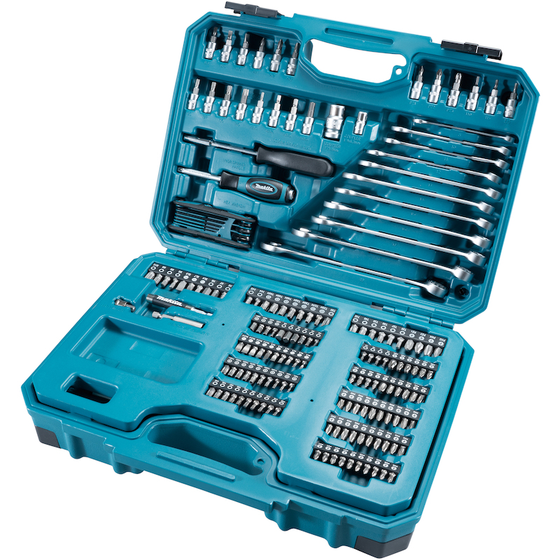 HANDGEREEDSCHAPSSET, 221 STUKS - E-10883 - MAKITA