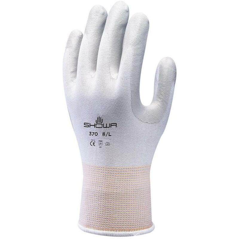 HANDSCHOEN - SHOWA 370 - WIT EN GRIJS 9