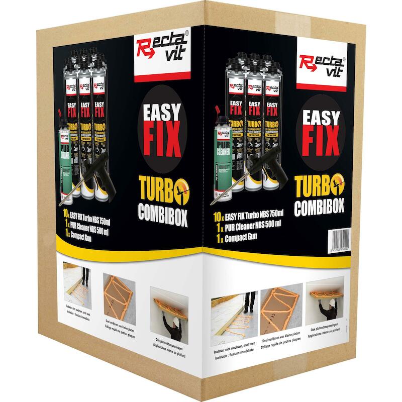 MONTAGELIJM PU COMBIBOX     EASY FIX TURBO NBS REC