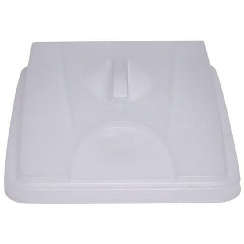COUVERCLE FERMÉ TRANSPARENT 328X453X88MM PLASTIBAC