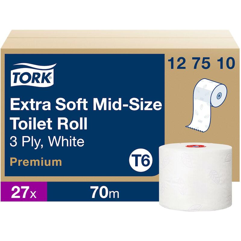 PAPIER-WC PREM.COMPACT ROUL.127510-70M-3L.    TORK