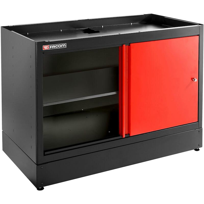 MEUBLE BAS DOUBLE 2 P.COUL. JLS3-MBDPP ROUGE FACOM