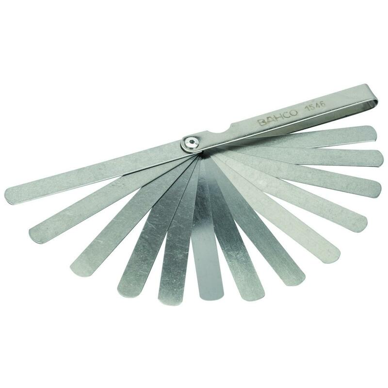 JAUGE D'EPAISSEUR 13 LAMELL.1546       100MM BAHCO
