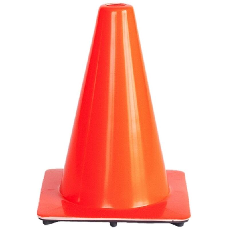 CÔNE PVC SOUPLE ORANGE      SIKEL02  - 30CM