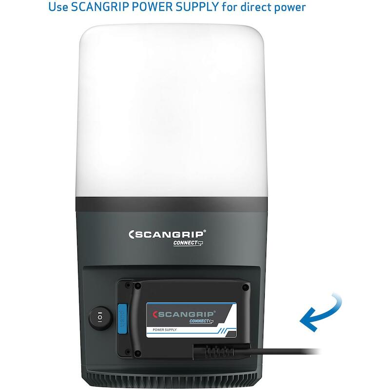 LAMPE CHANTIER ACCU 18V/BOD AREA 6 CONNECT SCANGRI