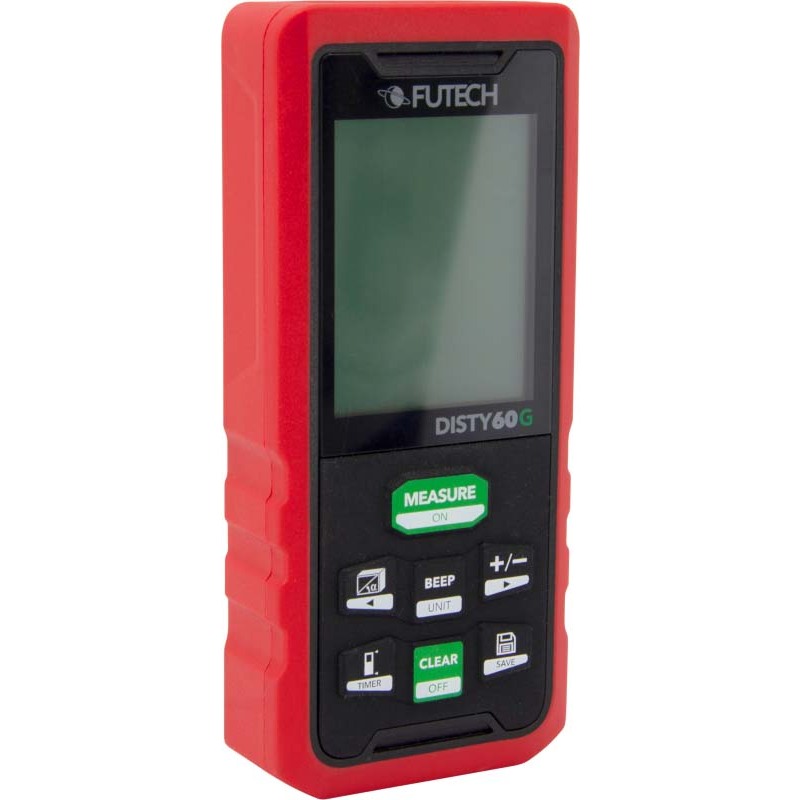 TÉLÉMÉTRE 60M VERT          DISTY 60 2XAA   FUTECH