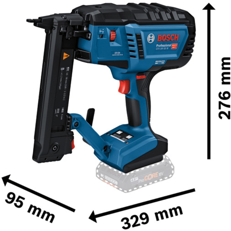 ACCU-NIETMACHINE 18V/BODY   GTH 18V-38 M     BOSCH