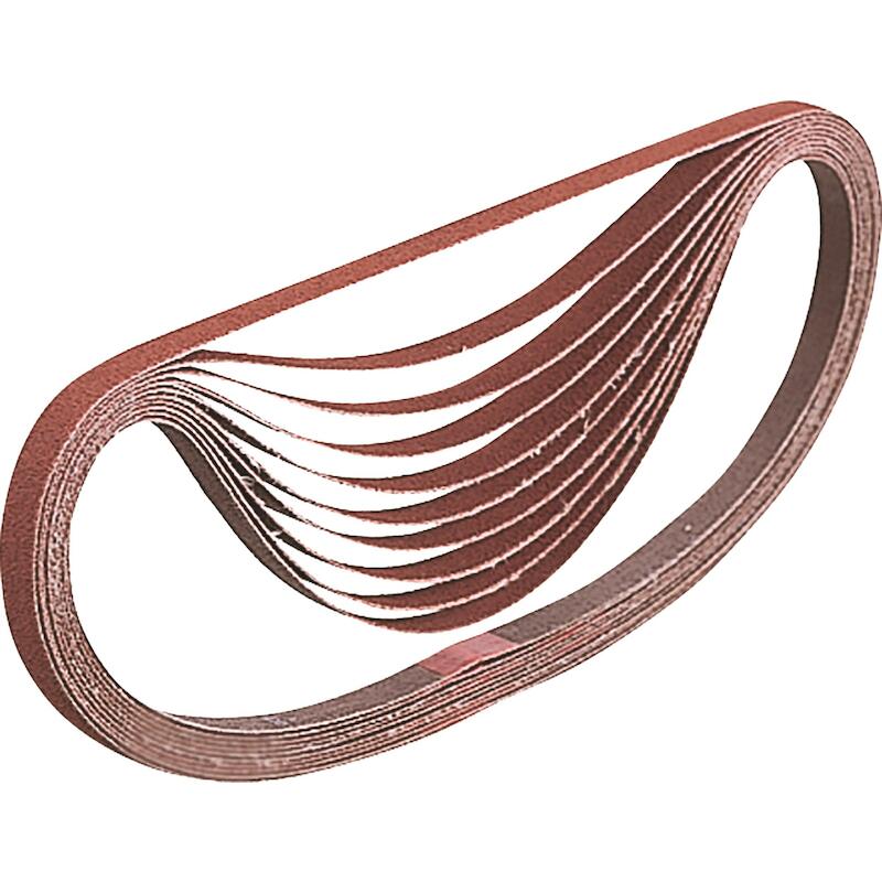 BANDES ABRASIVES 9X533 MM POUR BOIS MÉTAL - P-43278 - MAKITA