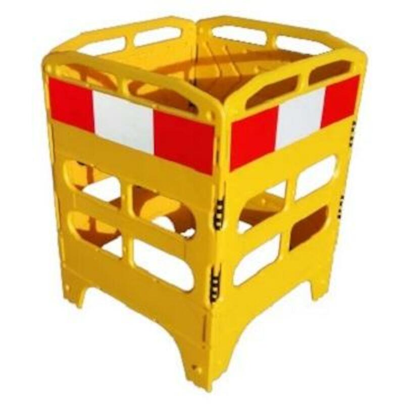 SAMENKLAPBAAR HEK HDPE 3M   SIBASYST30GE - GEEL