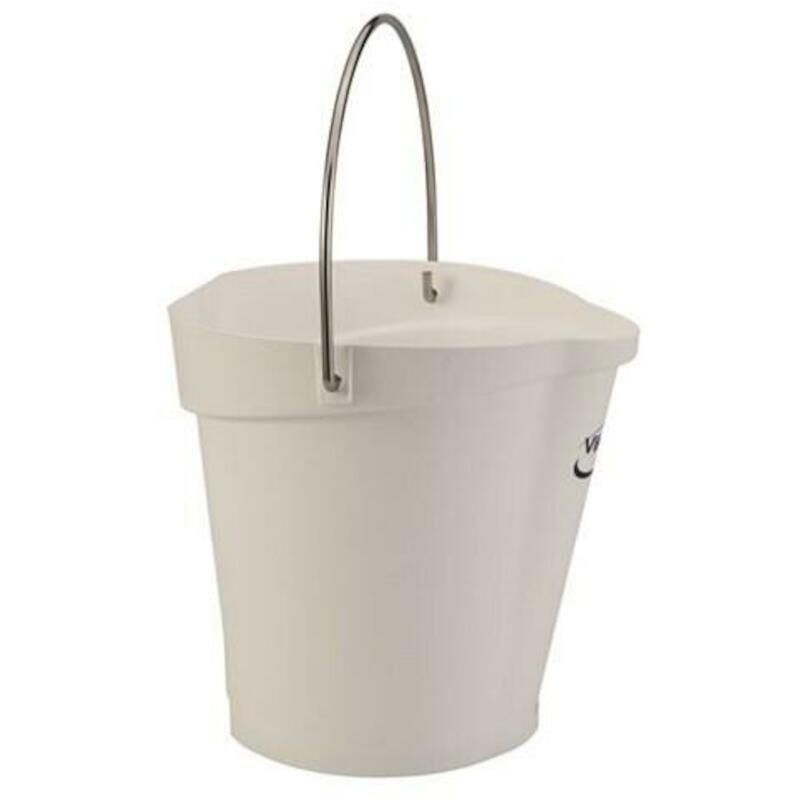 SEAU PP INOX BLANC          5688/5  6L       VIKAN