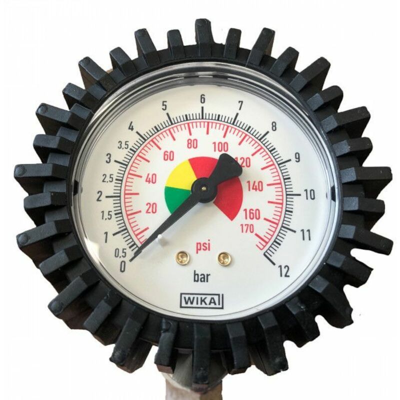 BANDENVULPOMP+HOR.MANOMETER 42048 12BAR   AIRPRESS
