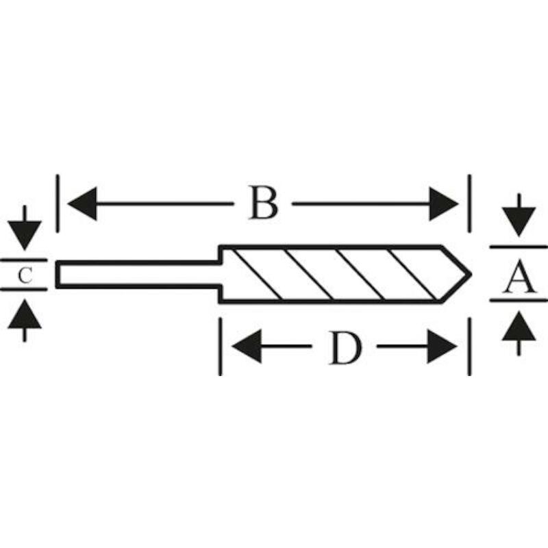 GETRAPTE BOOR 6-37MM S10    232-SD           BAHCO