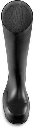 KNIELAARS PVC S5 ZWART      WORK IT      47 DUNLOP