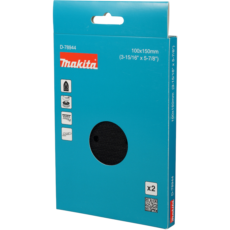 PATIN ABRASIF 100X150MM     D-78944   (2PC) MAKITA