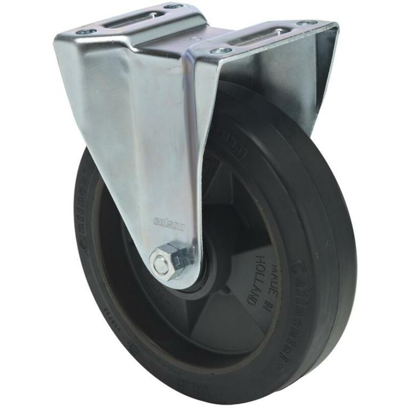 ROULETTE FIXE CAOUTCHOUC    FSRB 1252 6153 - 185KG