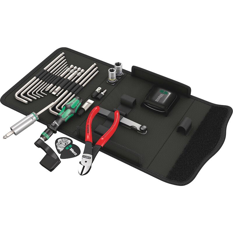 SET D'OUTILS GUITARE ETUI   9100        (27PC)WERA