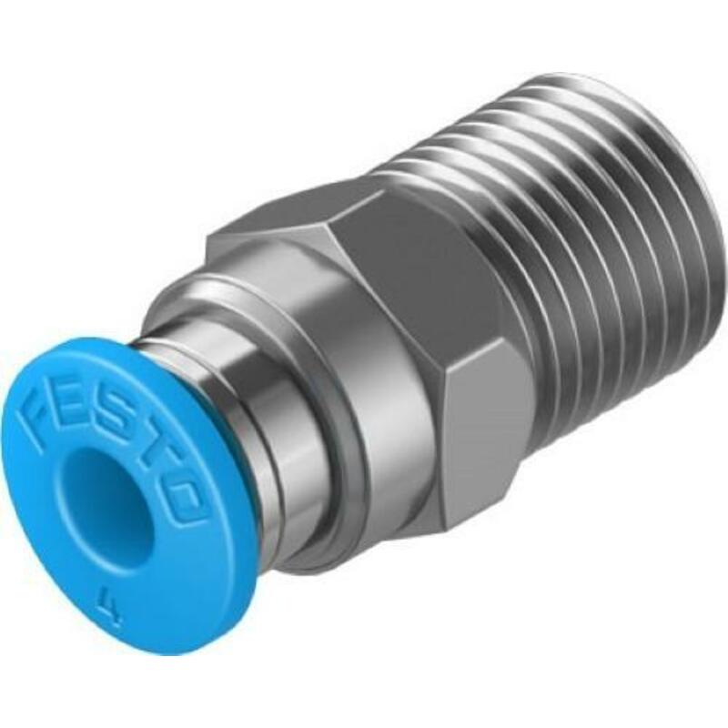 INSTEEKSCHROEFKOPPELING QS-1/8-4 (153001) FESTO