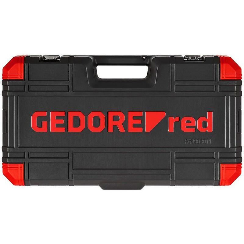 WIELMONTAGESET              R6890 (11ST)GEDORE RED