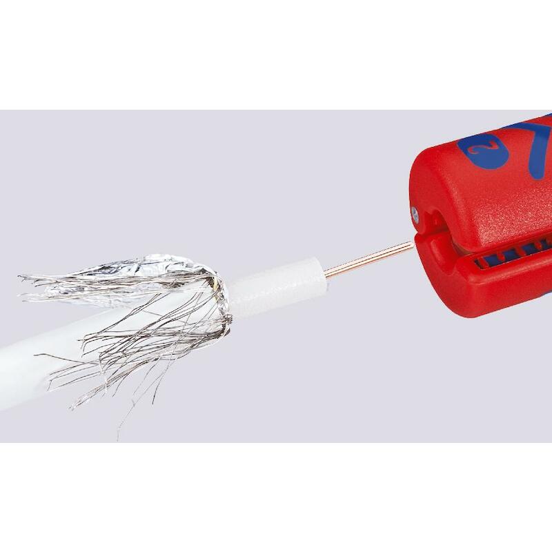 OUTIL À DÉNUDER COAX        16 60 100 SB    KNIPEX
