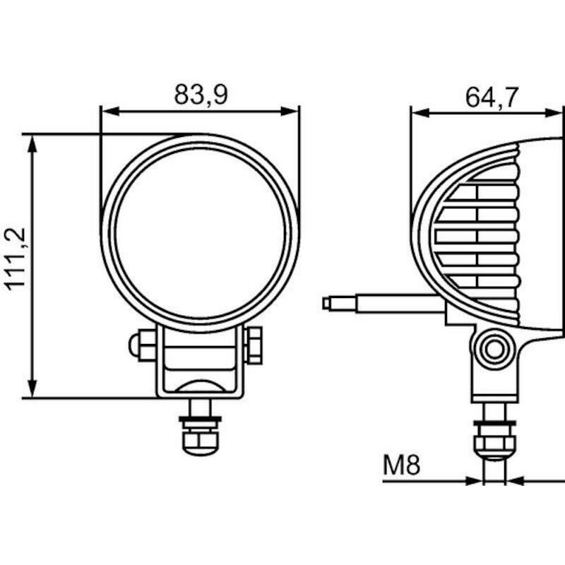 WERKLICHT LED               1G0 357 000-001  HELLA