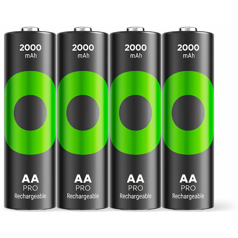 BATT.OPLAADBAAR NIMH 2000MA AA            (4ST) GP