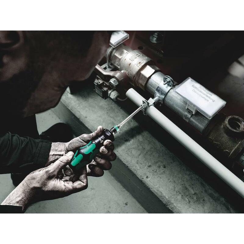 BITSCHROEVENDR. 1/4" KRAFTF 826 T TURBO       WERA