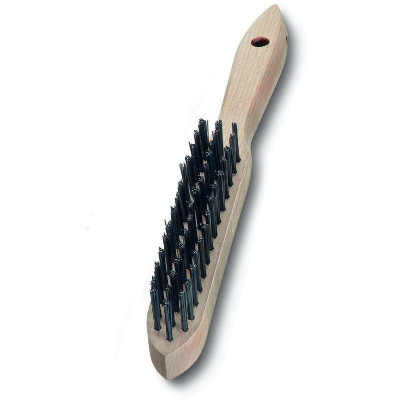 BROSSE A MAIN 3R. 290MM     100031 ACIER  LESSMANN
