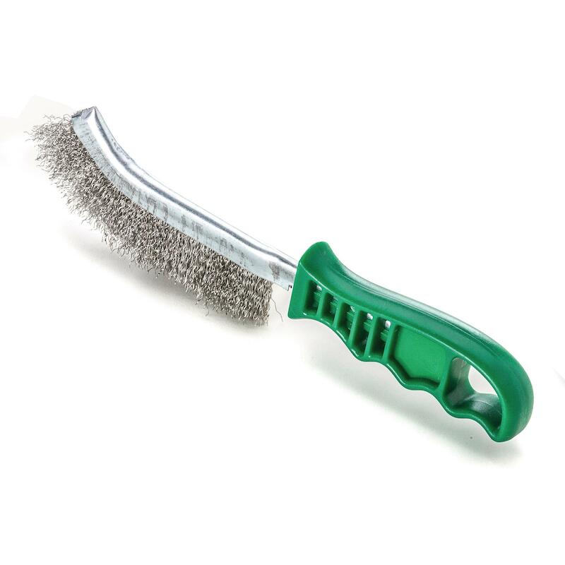 BROSSE A MAIN 1R. 260X10MM  056501 INOX   LESSMANN