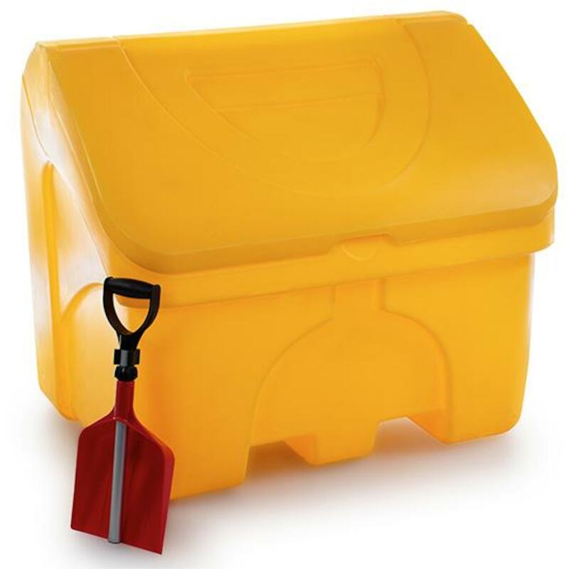 BAC À SEL JAUNE 400L        1000X755X885MM PLASTIB