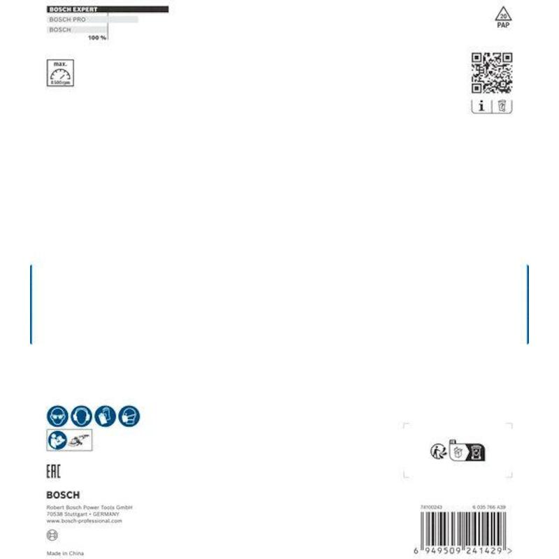 MEULE ASSIETE DIAMANT 180MM 2608901749  GROS BOSCH