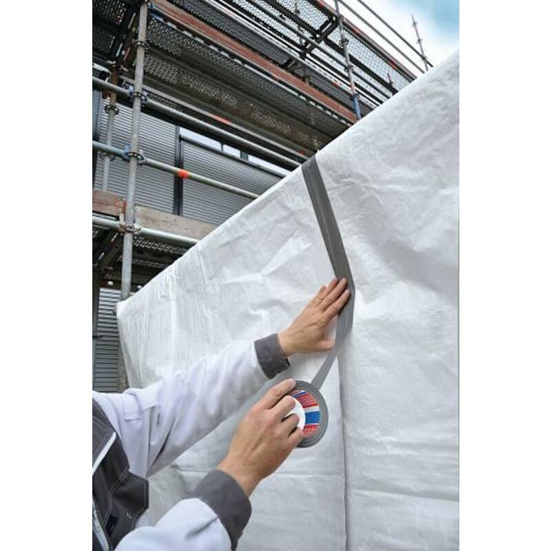 DUCT-TAPE TESABAND ARGENTÉ  4610  50MM X 50M  TESA