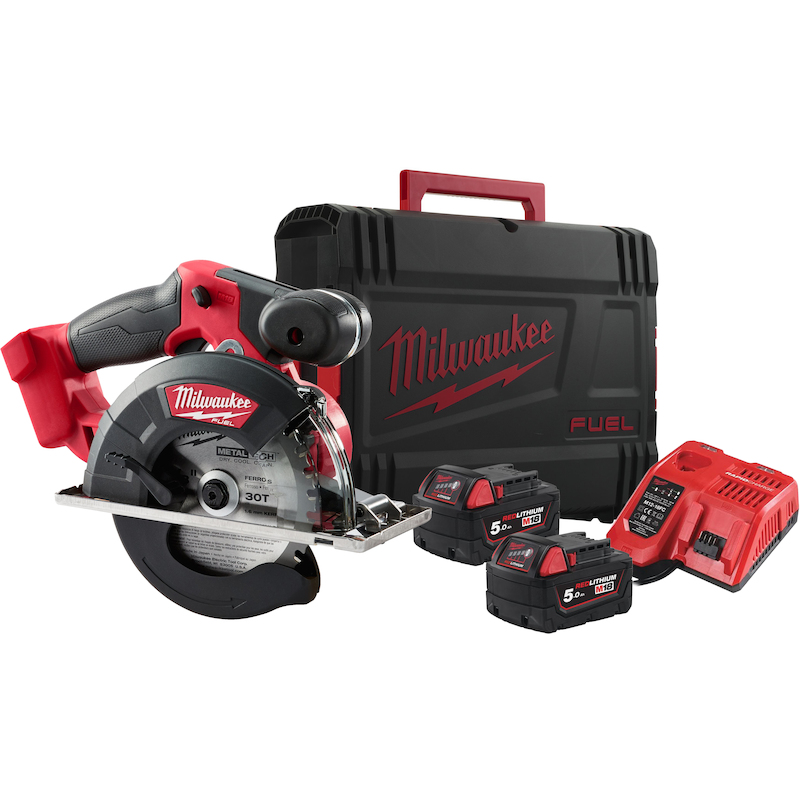 ACCUMETAALZAAG 18V/2X5AH    M18 FMCS-502X(HD-BOX)M