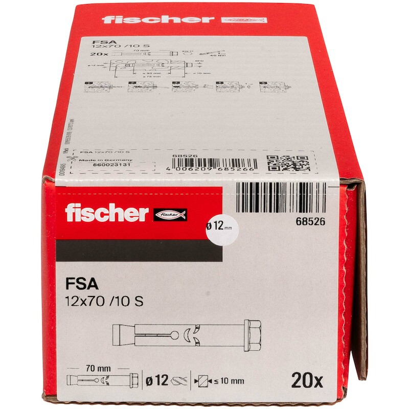 FISCHER FSA 12 X 70/10 S HULSANKER FSA