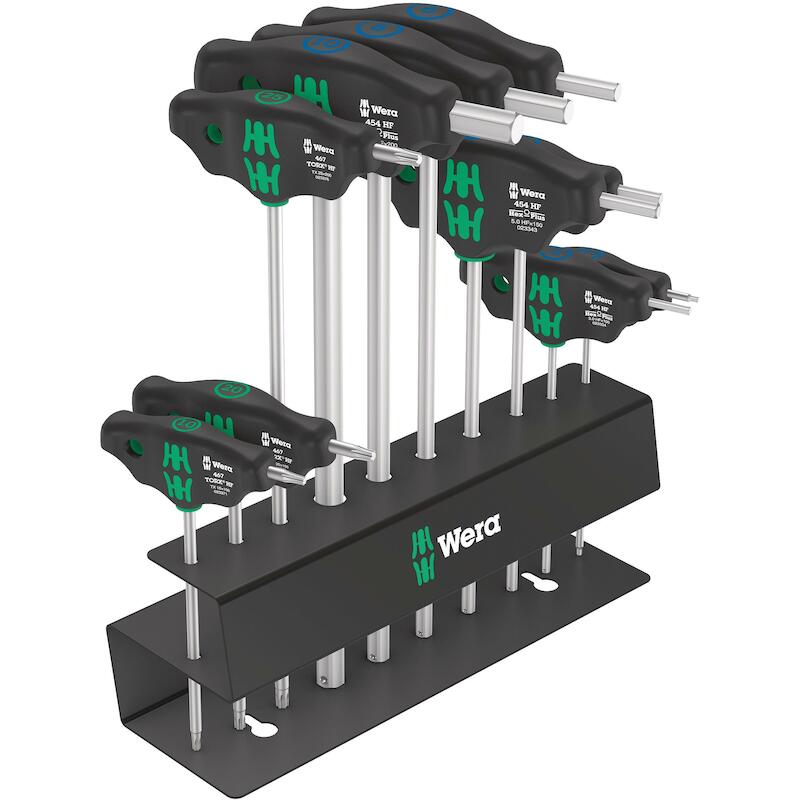 STIFTSLEUTELSET T-GREEP     BICYCLE SET 6     WERA
